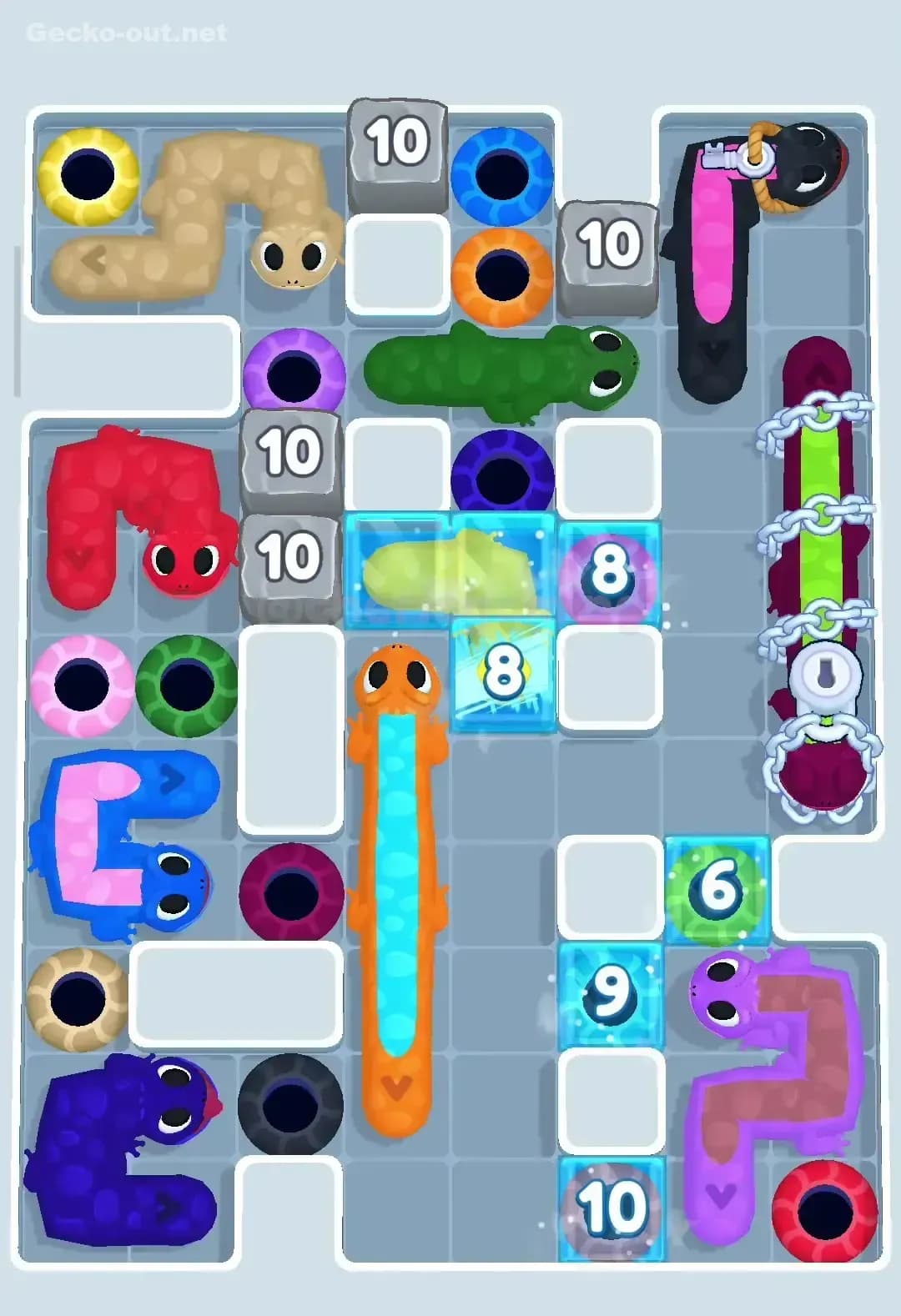 Gecko Out Level 44 Screenshot