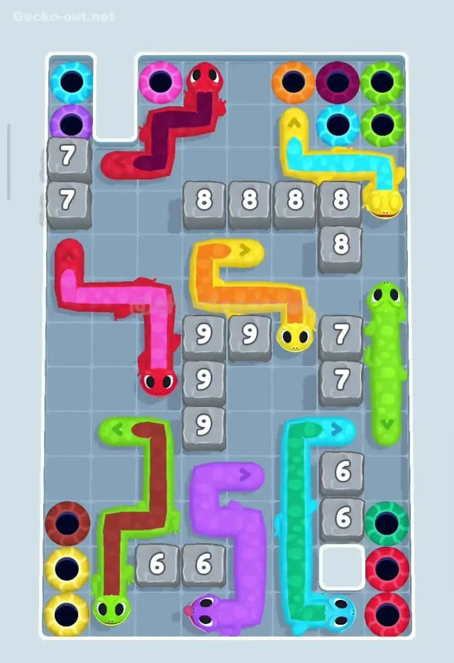 Gecko Out Level 43 Gameplay