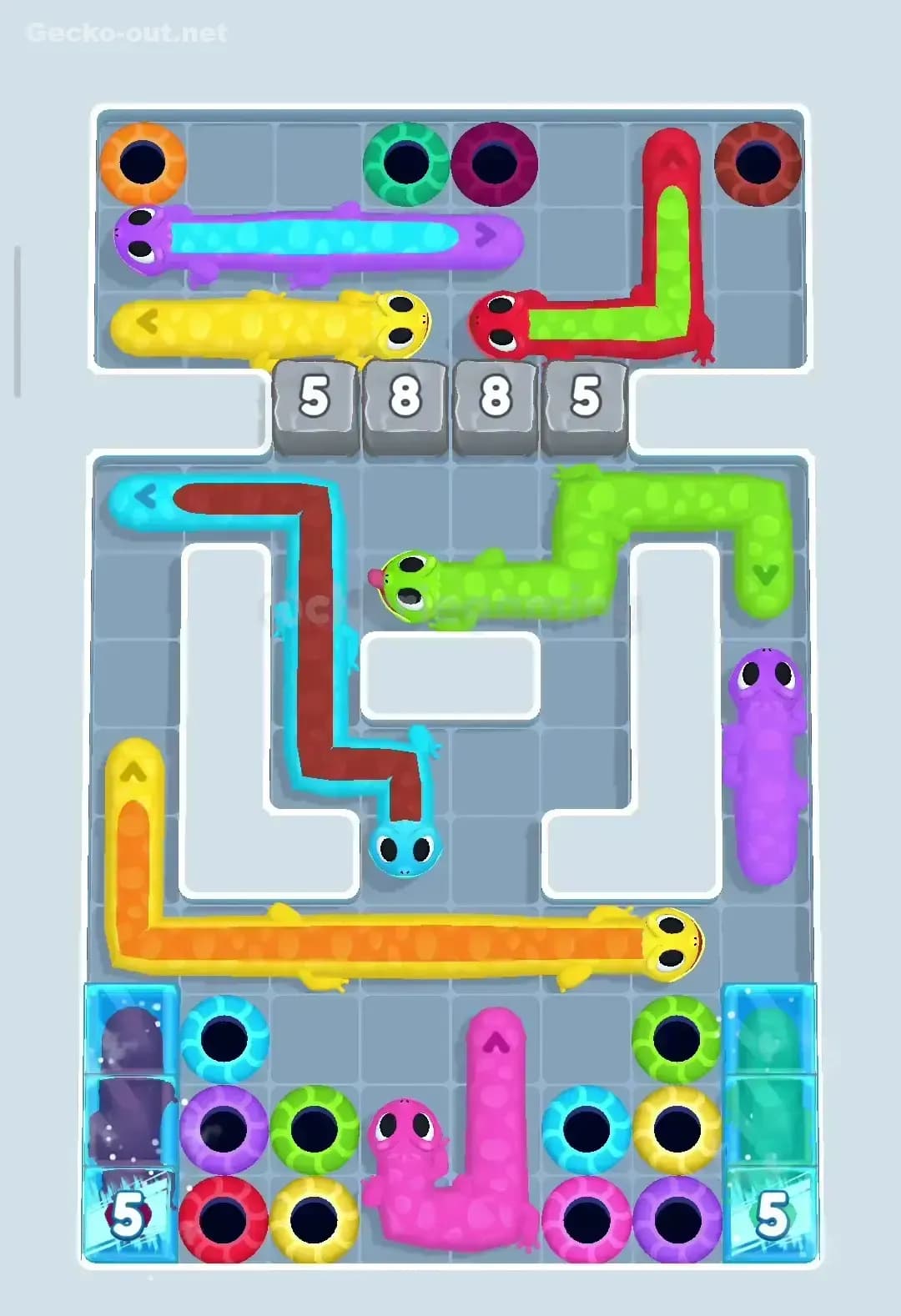Gecko Out Level 41 Screenshot