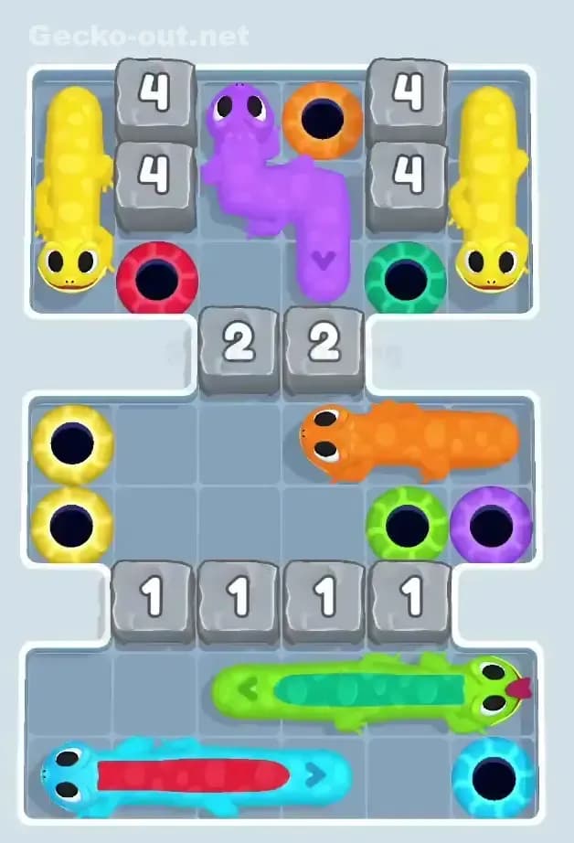 Gecko Out Level 38 Gameplay