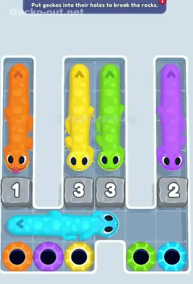 Gecko Out Level 37 Screenshot