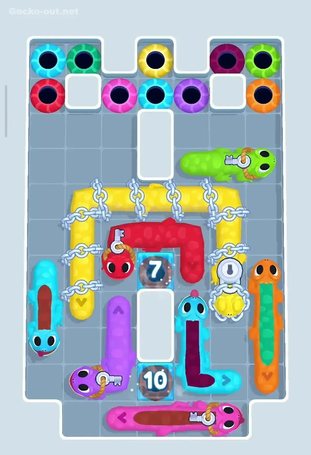 Gecko Out Level 36 Screenshot