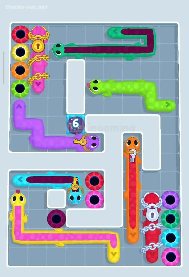 Gecko Out Level 35 Gameplay