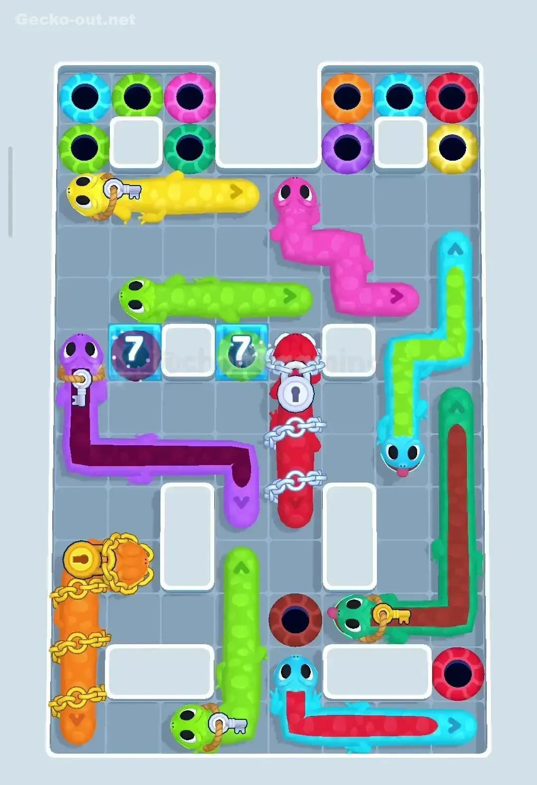 Gecko Out Level 34 Screenshot