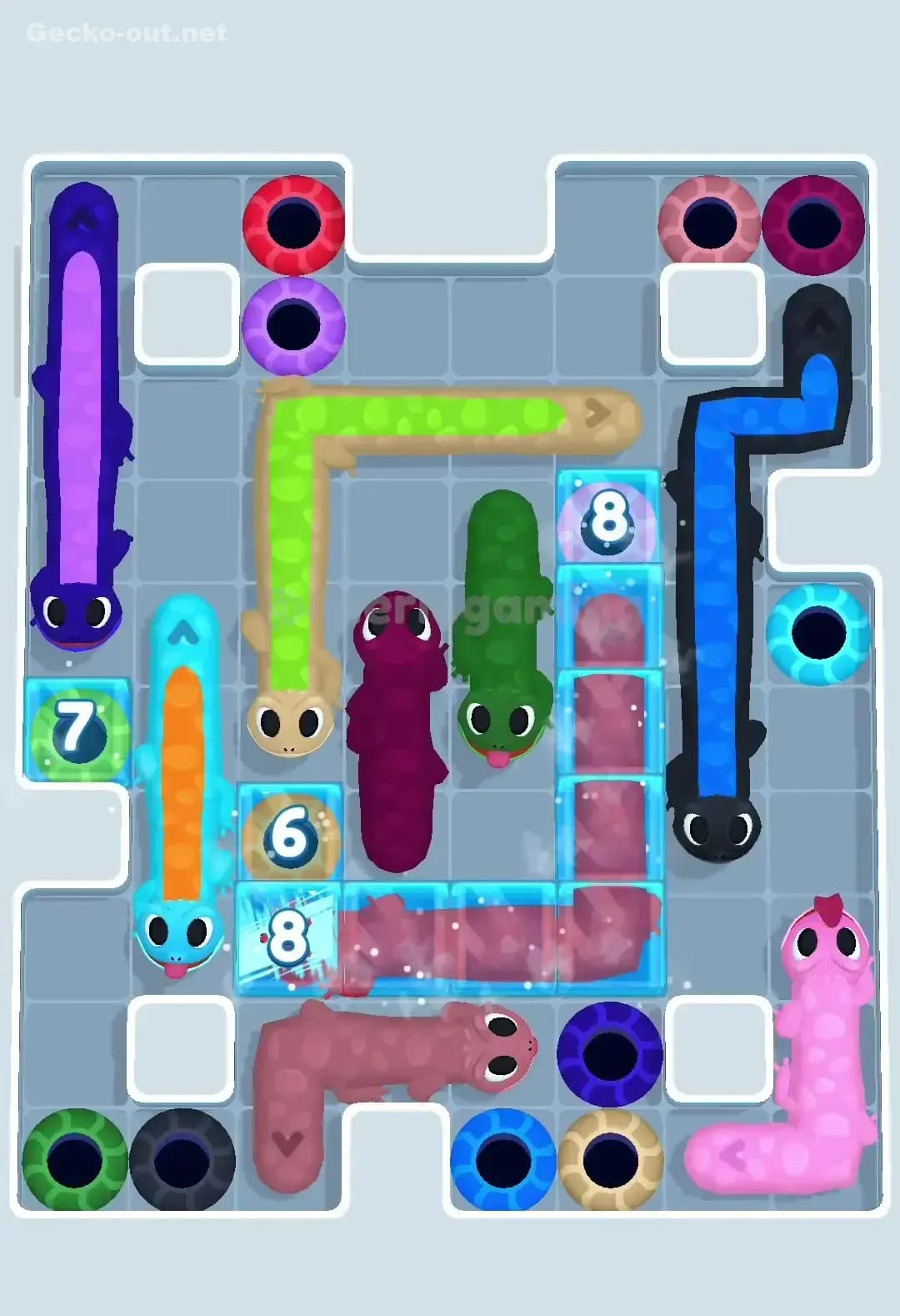 Gecko Out Level 32 Screenshot