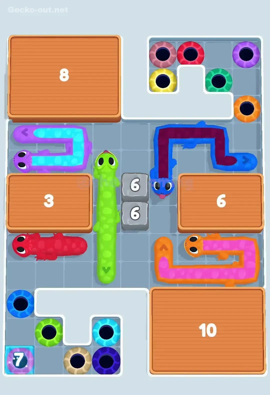 Gecko Out Level 80 Screenshot