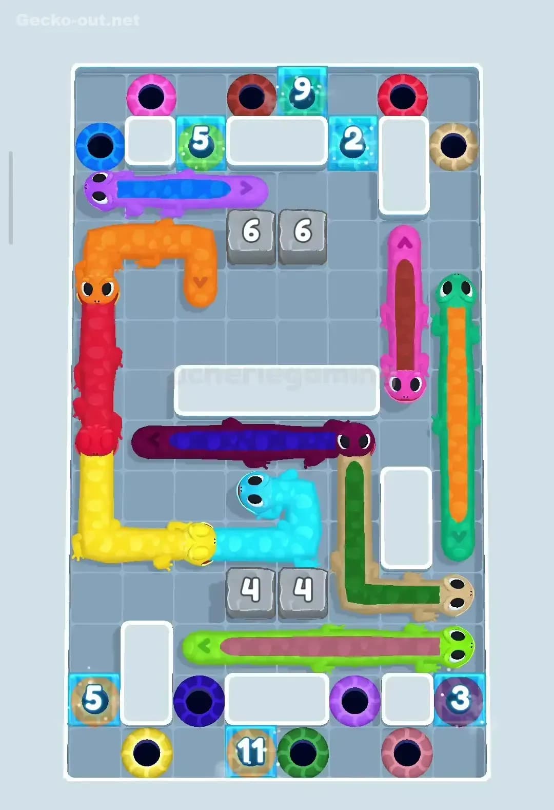 Gecko Out Level 69 Screenshot