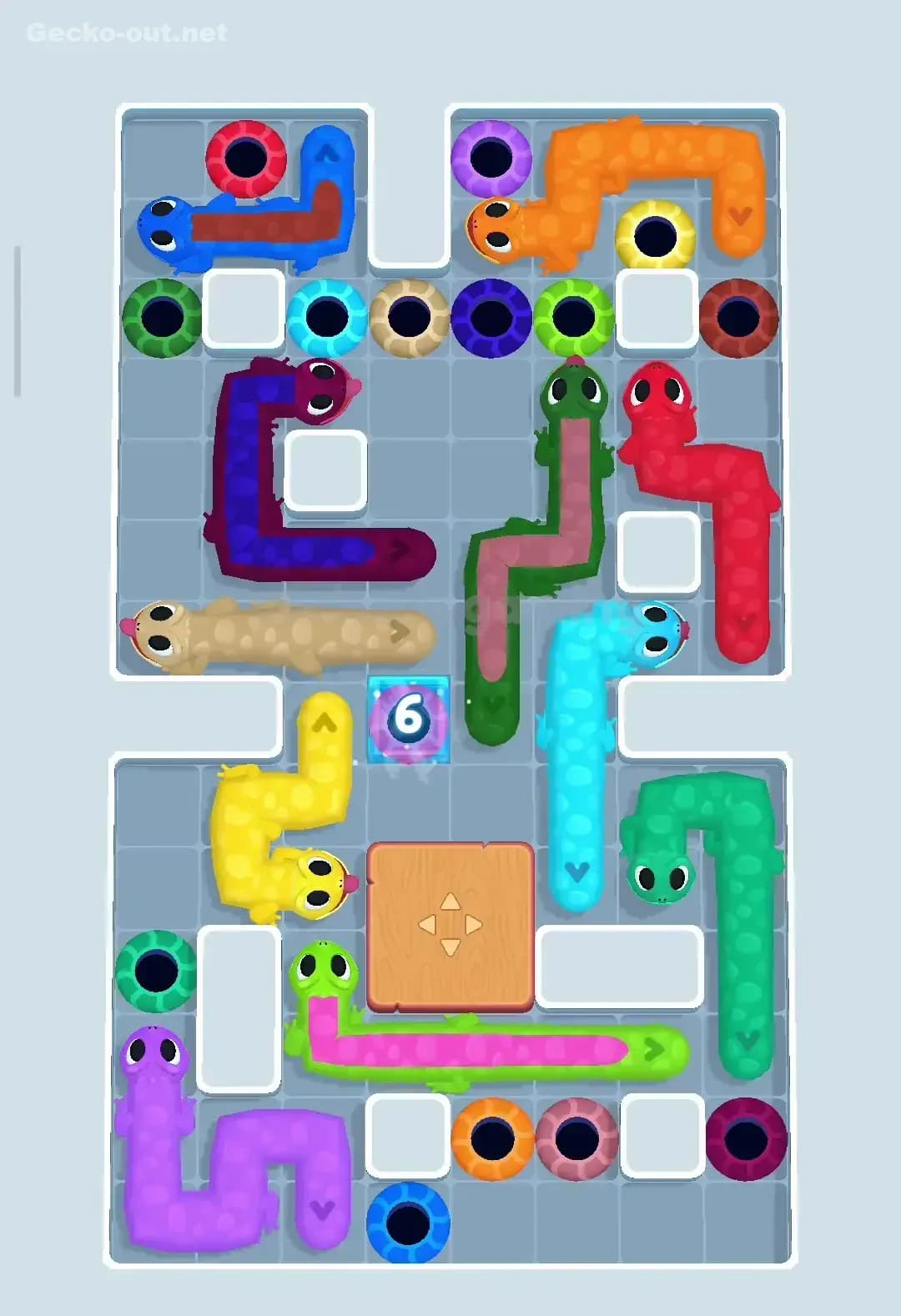 Gecko Out Level 126 Screenshot