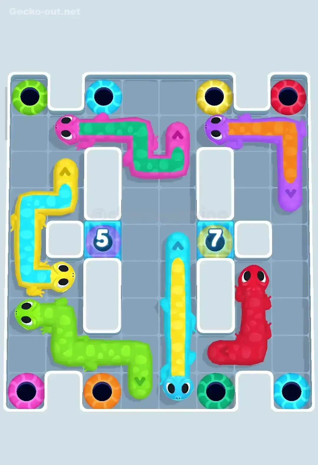 Gecko Out Level 25 Screenshot