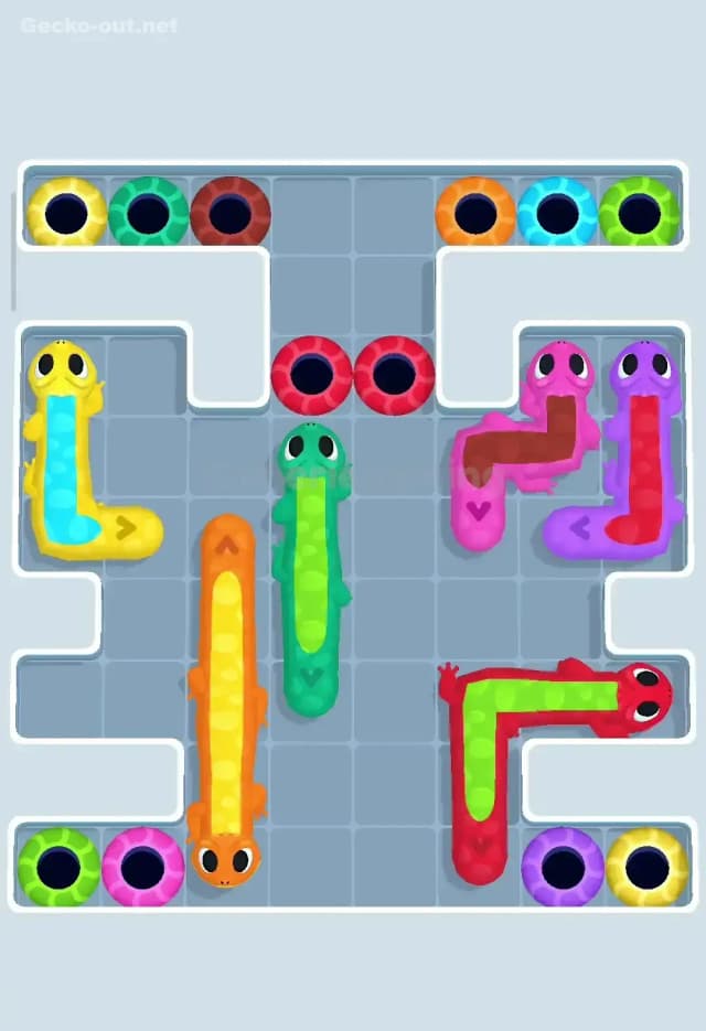 Gecko Out Level 17 Gameplay