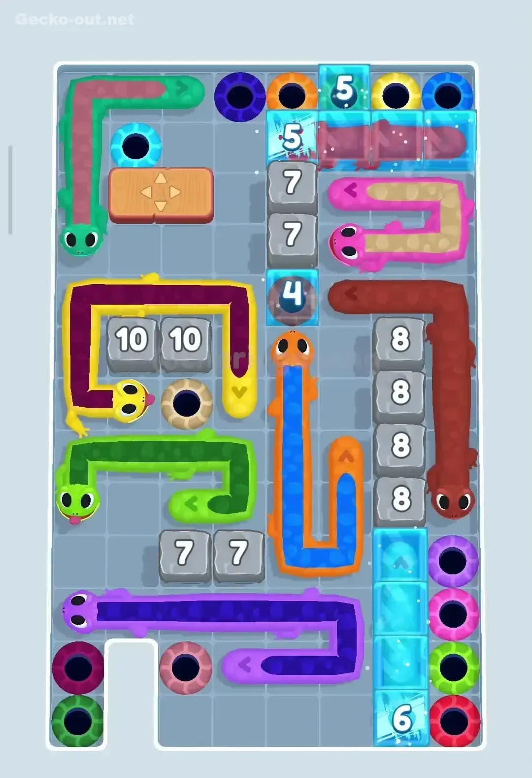 Gecko Out Level 144 Screenshot