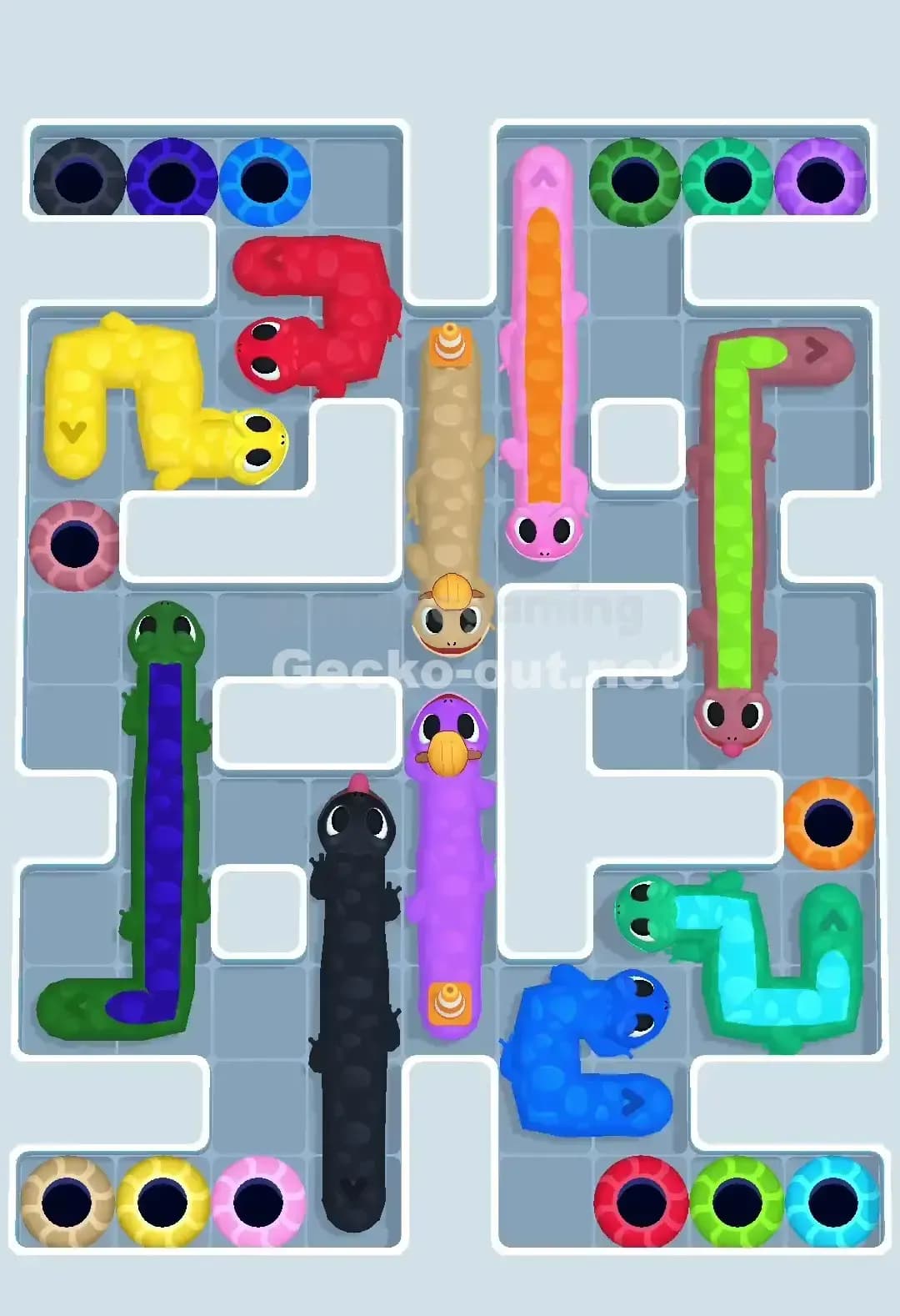 Gecko Out Level 654 Screenshot