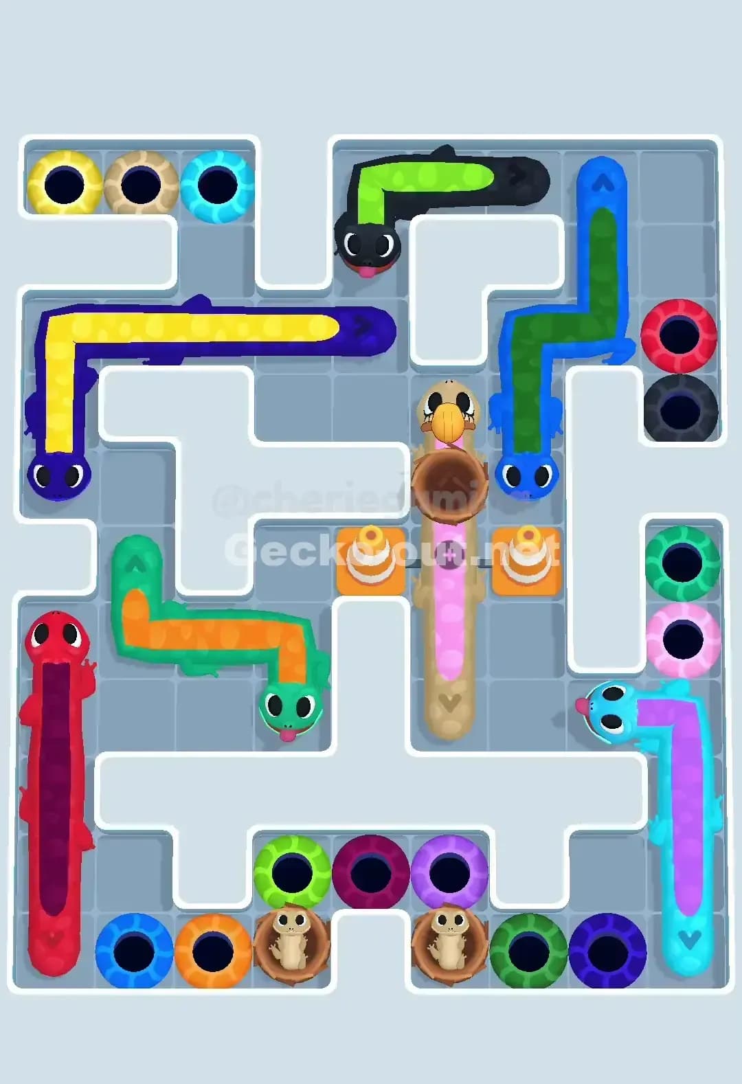 Gecko Out Level 656 Screenshot