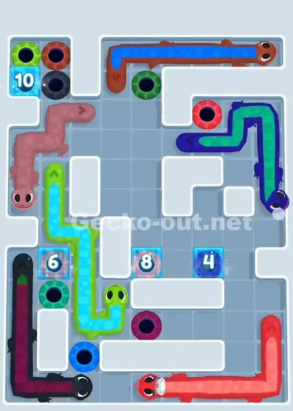 Gecko Out Level 782 Solution 2