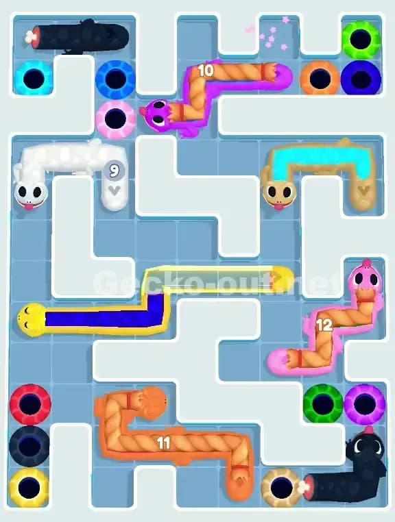 Gecko Out Level 1014 Screenshot