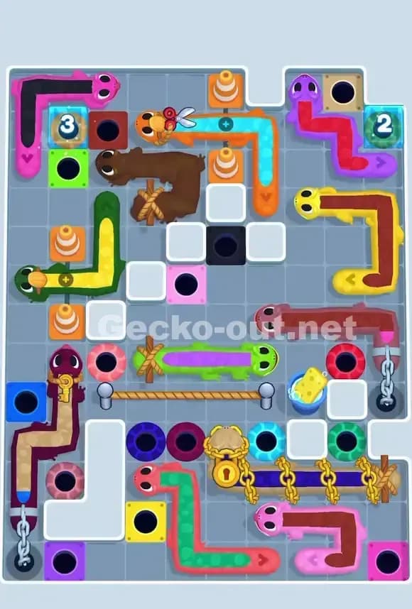 Gecko Out Level 690 Screenshot