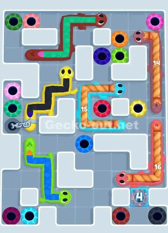 Gecko Out Level 1035 Screenshot