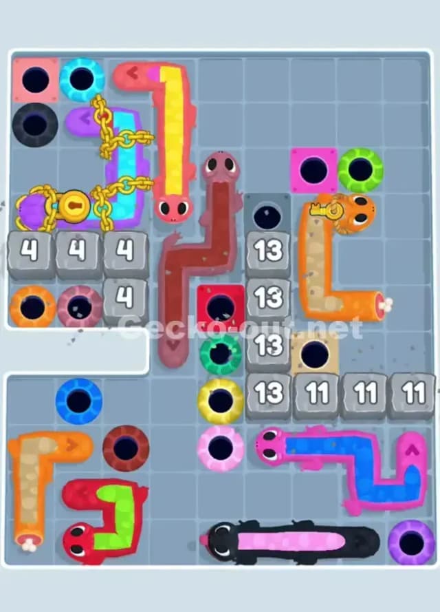 Gecko Out Level 1086 Solution 2