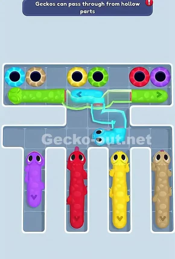 Gecko Out Level 864 Solution 1