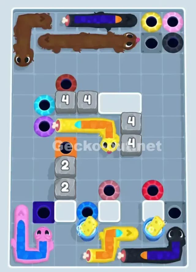 Gecko Out Level 1063 Solution 2