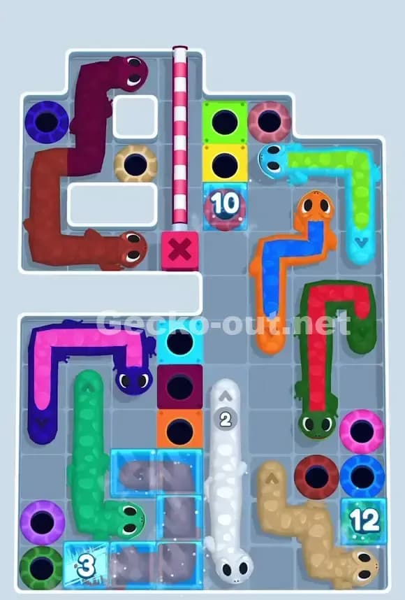 Gecko Out Level 826 Screenshot