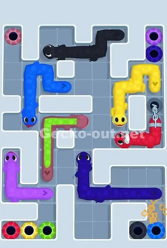 Gecko Out Level 727 Solution 2