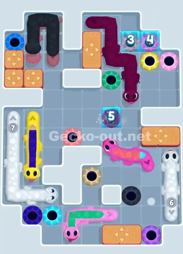Gecko Out Level 1068 Solution 2