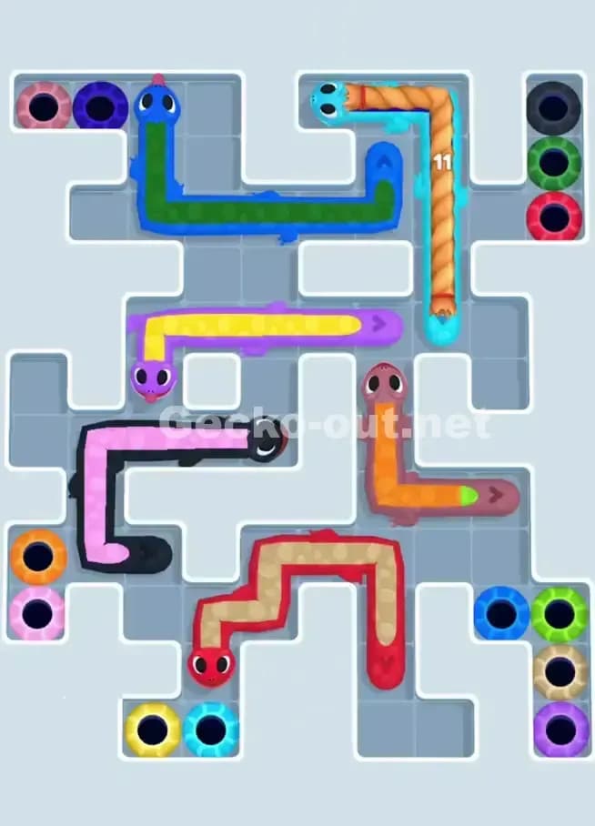 Gecko Out Level 1016 Screenshot