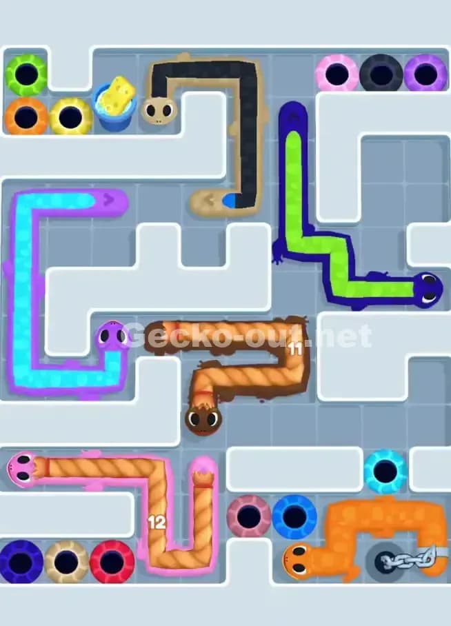 Gecko Out Level 1025 Screenshot