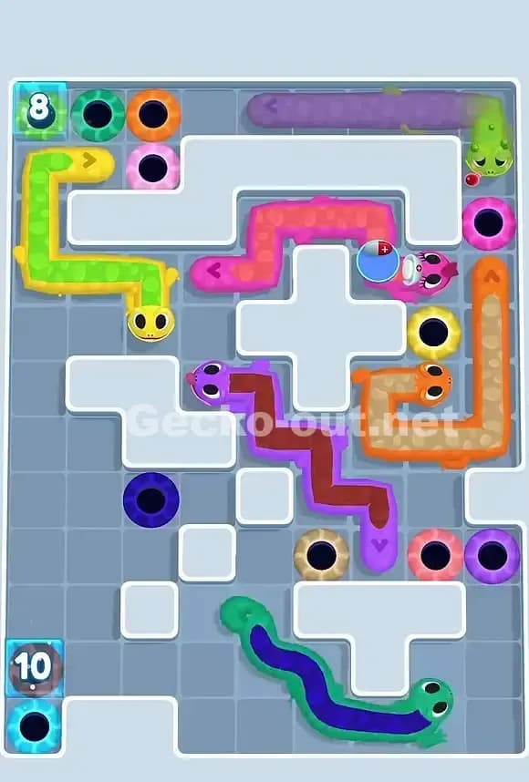 Gecko Out Level 807 Solution 1