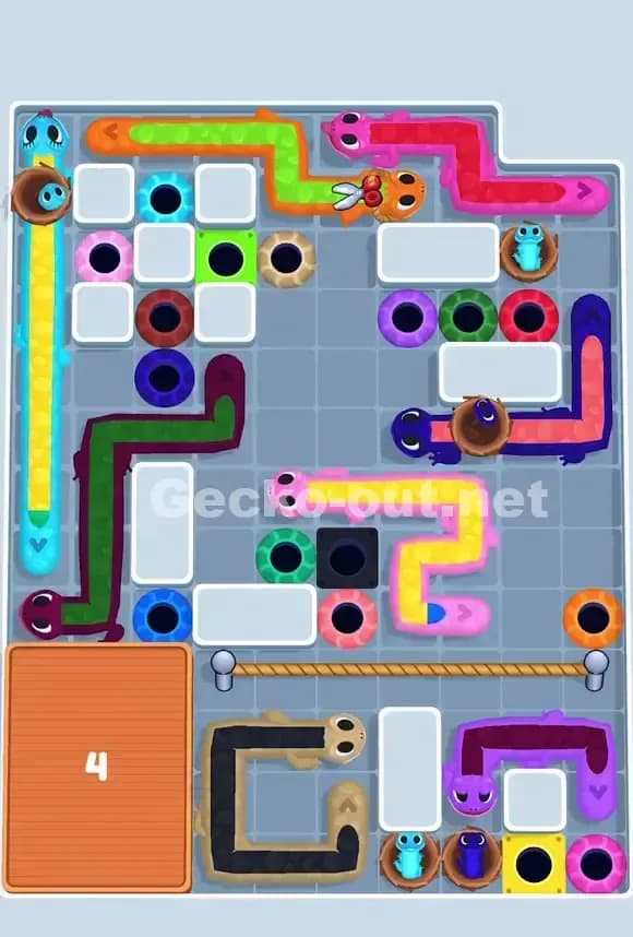 Gecko Out Level 714 Solution 1