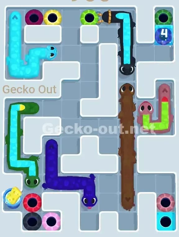 Gecko Out Level 966 Solution 2