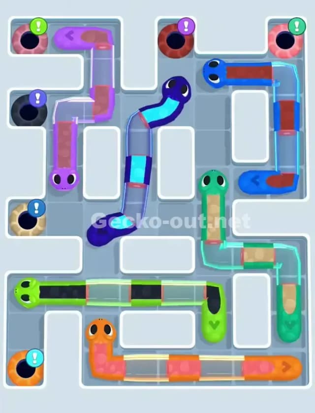 Gecko Out Level 1028 Solution 1