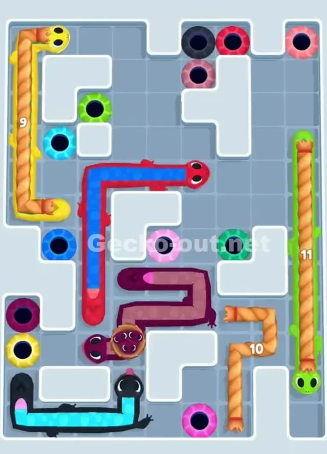 Gecko Out Level 1041 Solution 2