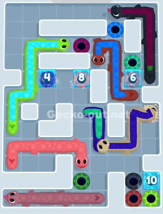 Gecko Out Level 1129 Solution 2
