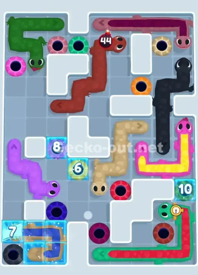 Gecko Out Level 1072 Solution 1