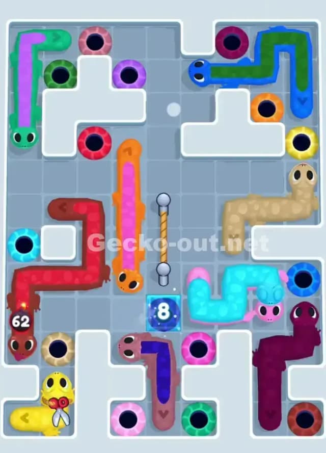 Gecko Out Level 1073 Solution 1