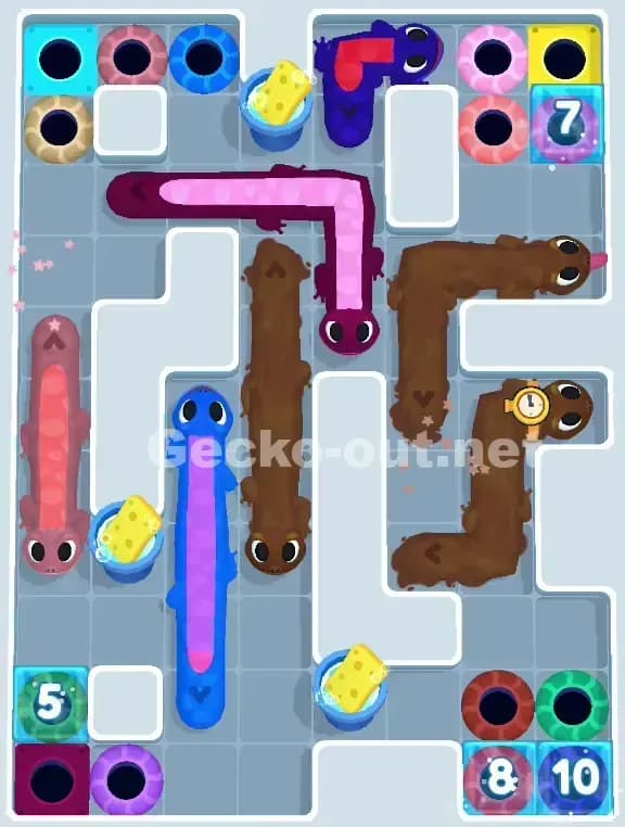 Gecko Out Level 982 Screenshot