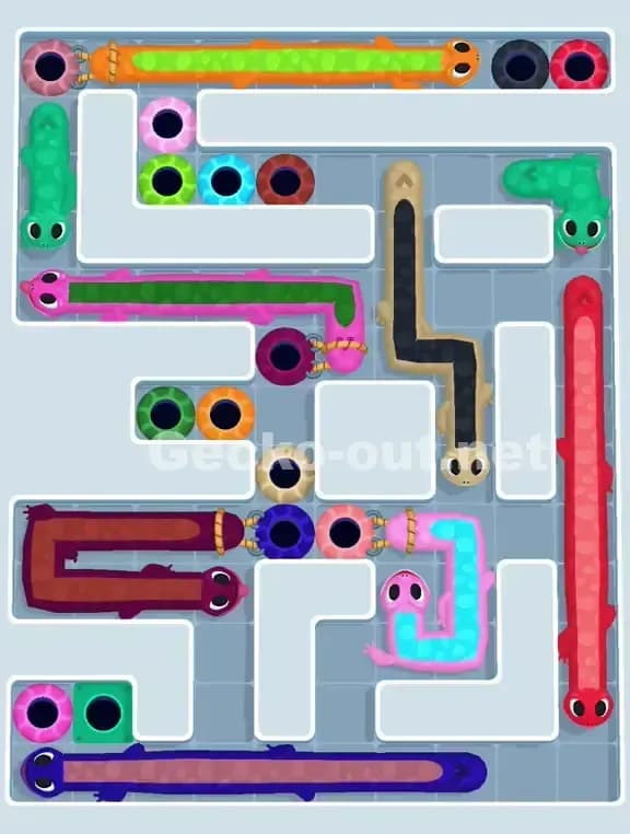 Gecko Out Level 956 Screenshot