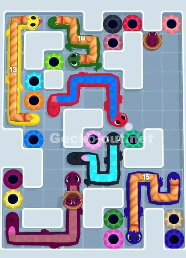 Gecko Out Level 1041 Solution 1