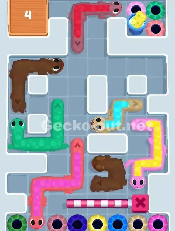 Gecko Out Level 985 Solution 1