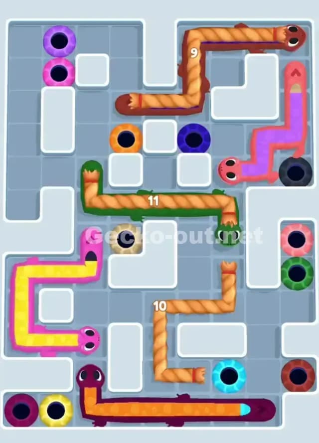 Gecko Out Level 1036 Solution 2