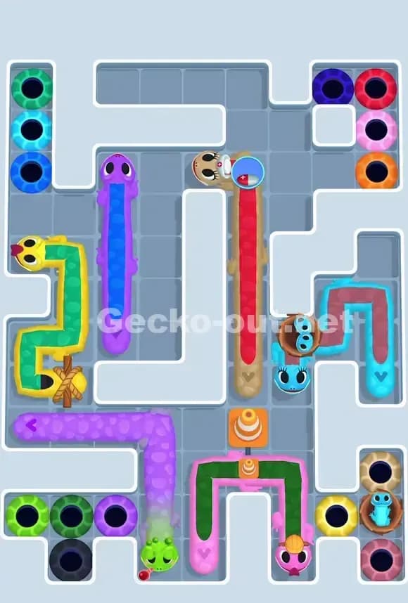 Gecko Out Level 741 Solution 1