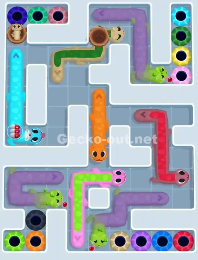 Gecko Out Level 1111 Gameplay