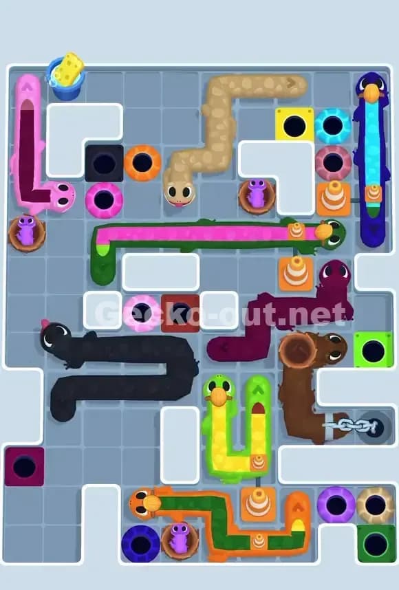 Gecko Out Level 710 Solution 1