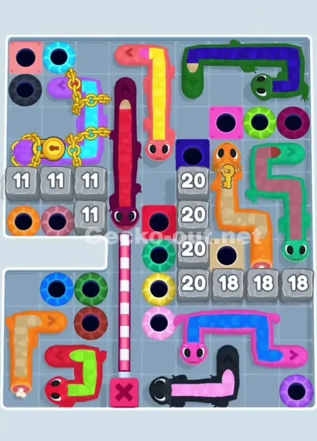 Gecko Out Level 1086 Gameplay