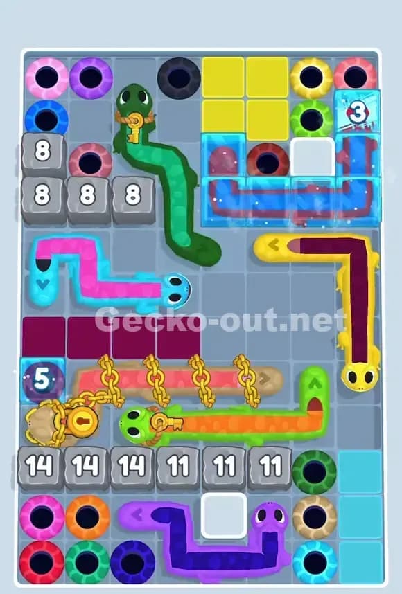 Gecko Out Level 810 Gameplay