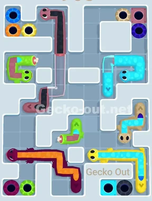 Gecko Out Level 963 Solution 2