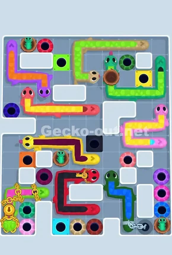 Gecko Out Level 693 Screenshot