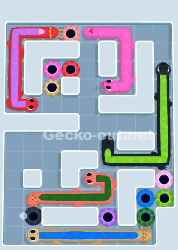 Gecko Out Level 918 Solution 2